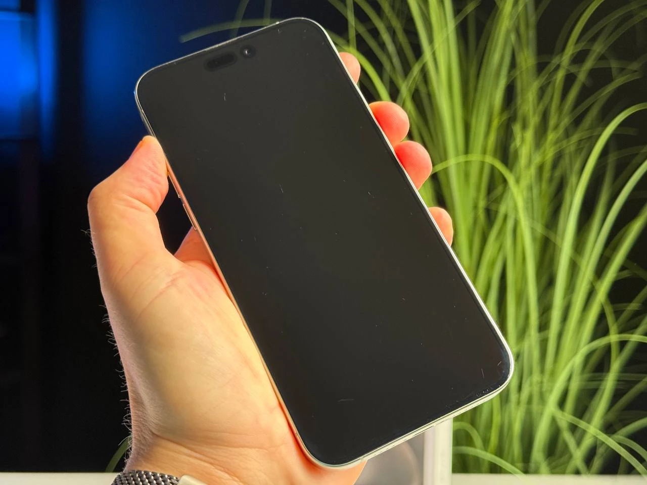 ВЖИВАНИЙ Apple iPhone 15 Pro Max 512GB Natural Titanium (MU7E3) - Стан: гарний | Акумулятор: 86% | Комплектація: повний | Гарантія: 3 міс.