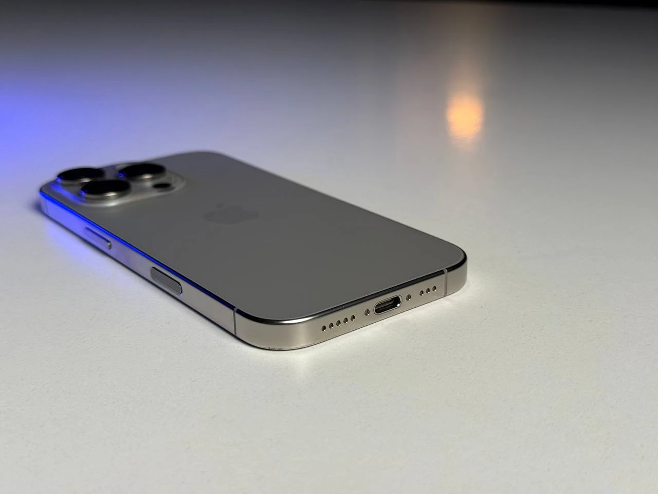 Б/У Apple iPhone 16 Pro 512GB Natural Titanium (MYNQ3) - Состояние: хороший | Аккумулятор: 99% | Комплектация: полный | Гарантія: 3 мес.