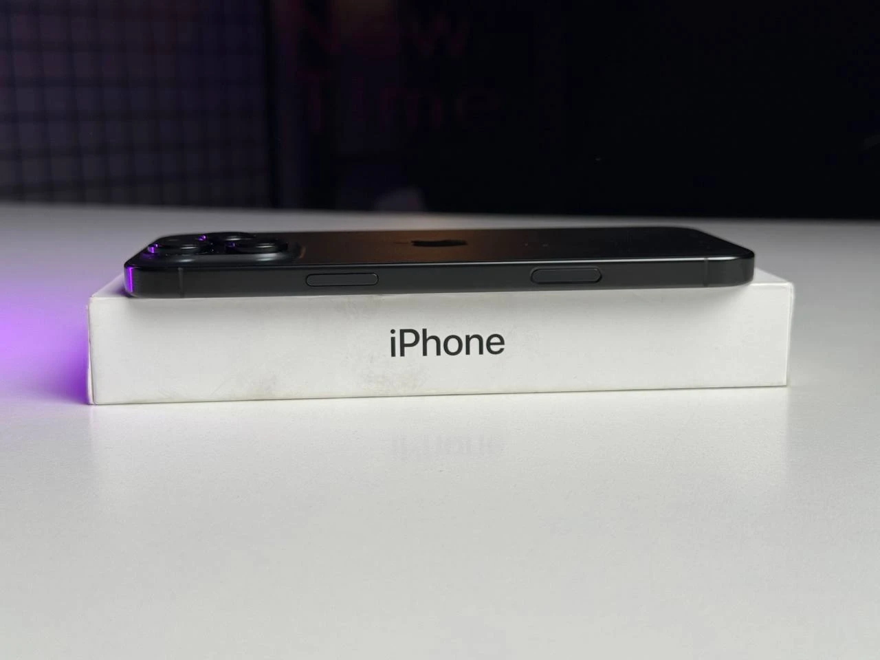 Б/У Apple iPhone 16 Pro Max 512GB Black Titanium (MYX03) - Состояние: идеальный | Аккумулятор: 100% | Комплектация: полный | Гарантія: 3 мес.