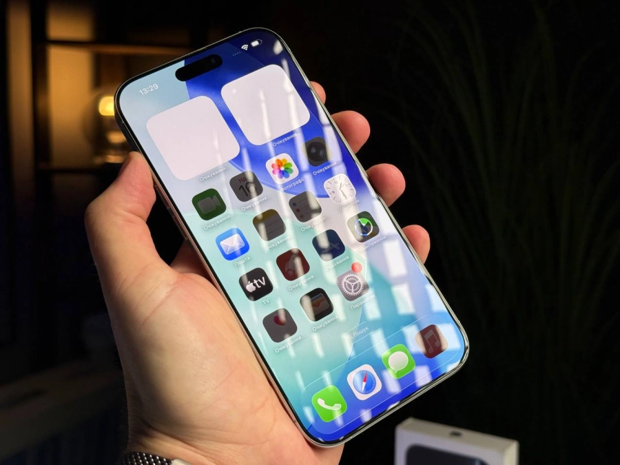ВЖИВАНИЙ Apple iPhone 16 Pro Max 512GB White Titanium (MYX13) - Стан: гарний | Акумулятор: 91% | Комплектація: повний | Гарантія: 3 міс.