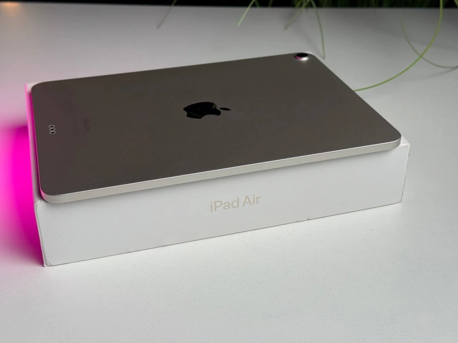 Б/У iPad Air 5 10.9'' Wi-Fi 256GB Starlight (MM9P3) - Состояние: хороший | Аккумулятор: 87% | Комплектация: полный | Гарантія: 3 мес.