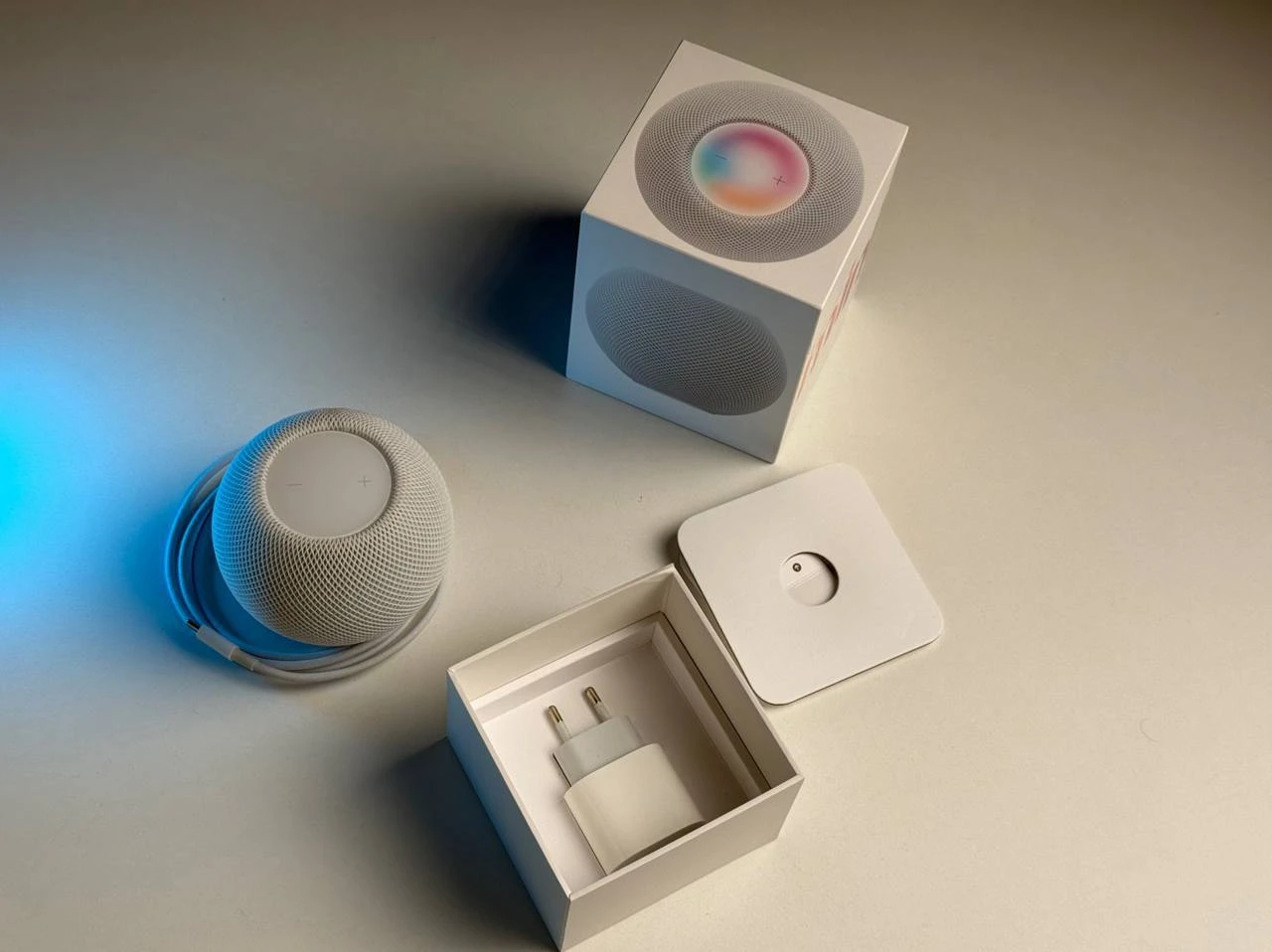 ВЖИВАНИЙ Колонка Apple HomePod mini White (MY5H2) EU вилка - Стан: гарний | Комплектація: повний | Гарантія: 3 міс.