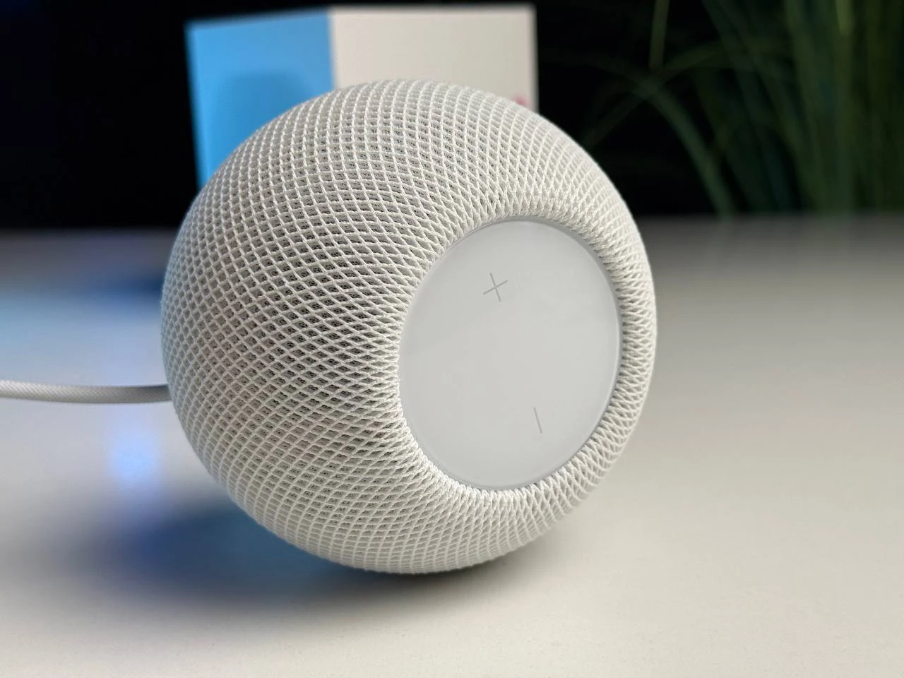 ВЖИВАНИЙ Колонка Apple HomePod mini White (MY5H2) EU вилка - Стан: гарний | Комплектація: повний | Гарантія: 3 міс.