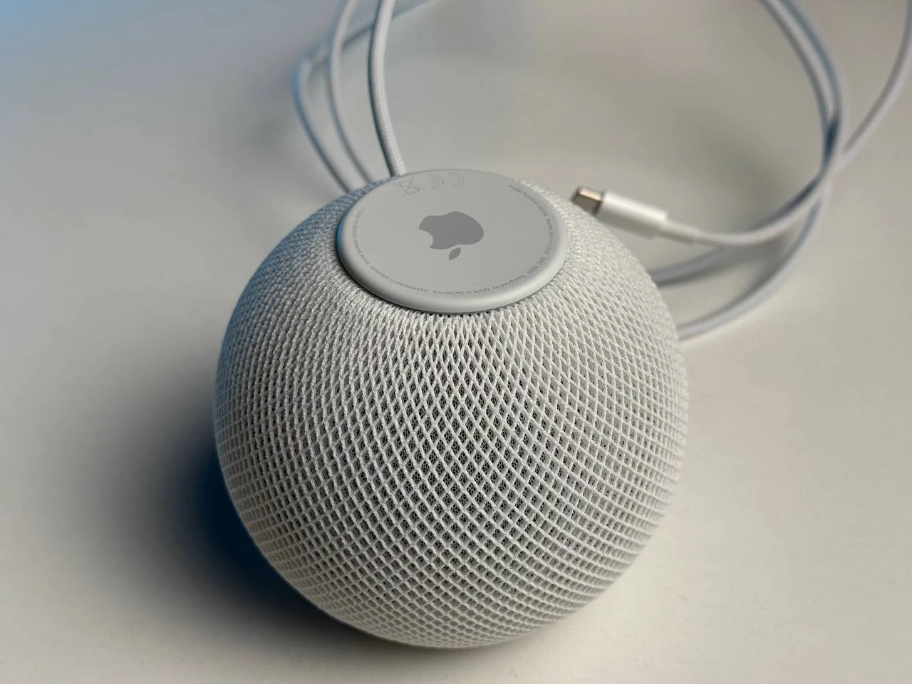 ВЖИВАНИЙ Колонка Apple HomePod mini White (MY5H2) EU вилка - Стан: гарний | Комплектація: повний | Гарантія: 3 міс.