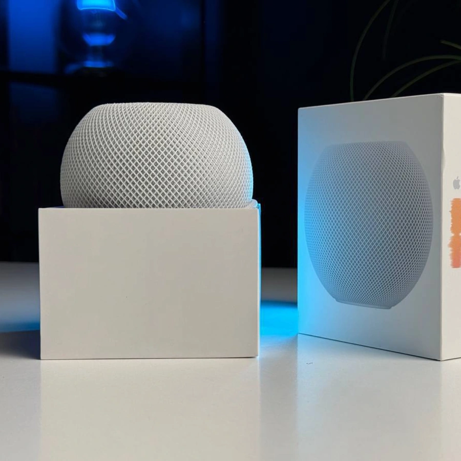 Б/У Колонка Apple HomePod mini White (MY5H2) EU вилка - Состояние: хороший | Комплектация: полный | Гарантія: 3 мес.