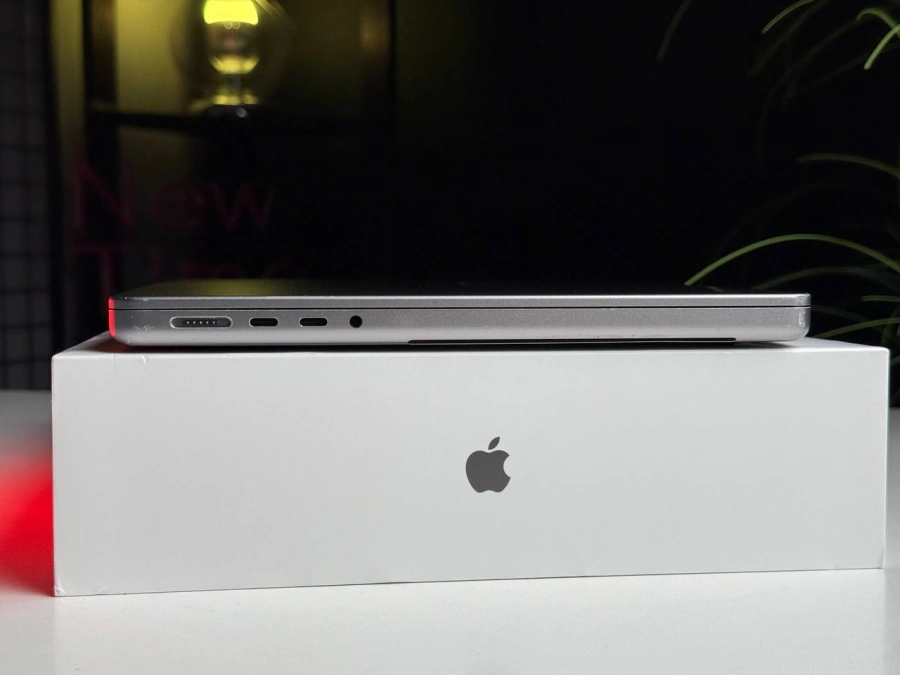 Б/У MacBook Pro 14" M1 Pro/10CPU/16GPU/16GB/1TB Space Gray 2021 (MKGQ3) - Состояние: удовлетворительный | Аккумулятор: 86% | Комплектация: полный | Гарантія: 1 мес.
