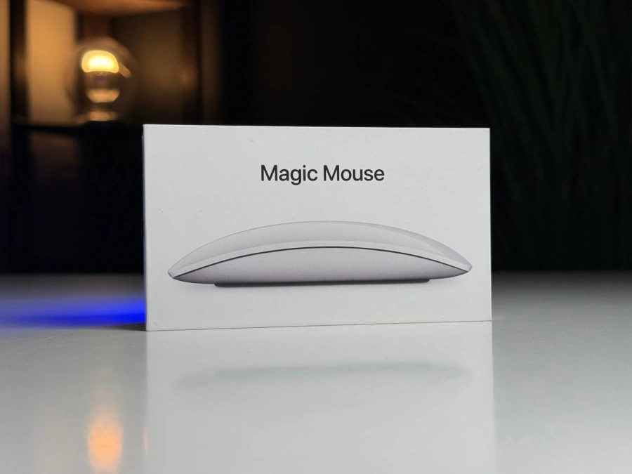 ВІТРИННА Миша Apple Magic Mouse [USB‑C] - White Multi-Touch Surface (MXK53) - Стан: гарний | Акумулятор: 100% | Комплектація: повний | Гарантія: 3 міс.
