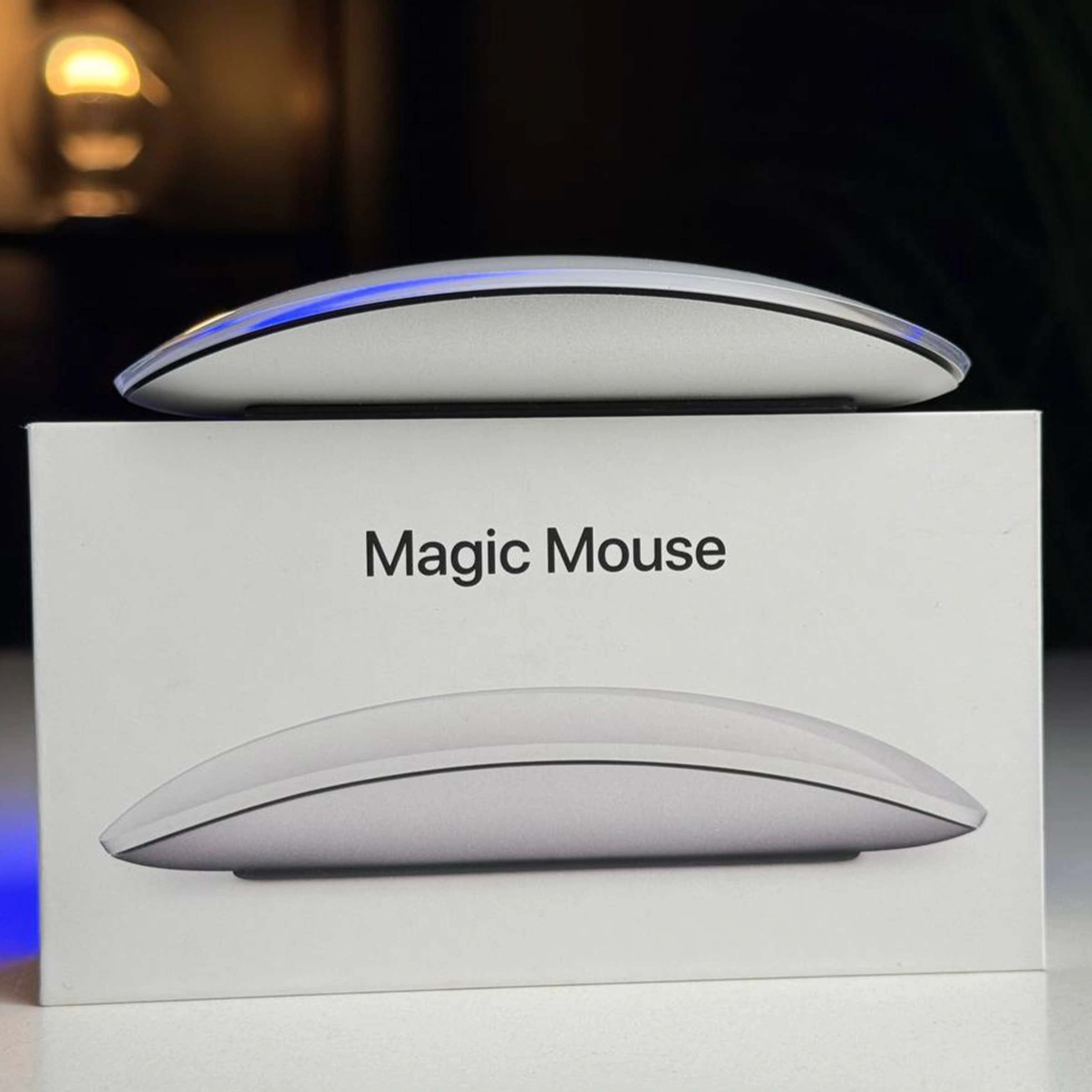 ВИТРИННАЯ Мышь Apple Magic Mouse [USB‑C] - White Multi-Touch Surface (MXK53) - Состояние: хорошее | Аккумулятор: 100% | Комплектация: полный | Гарантия: 3 мес.