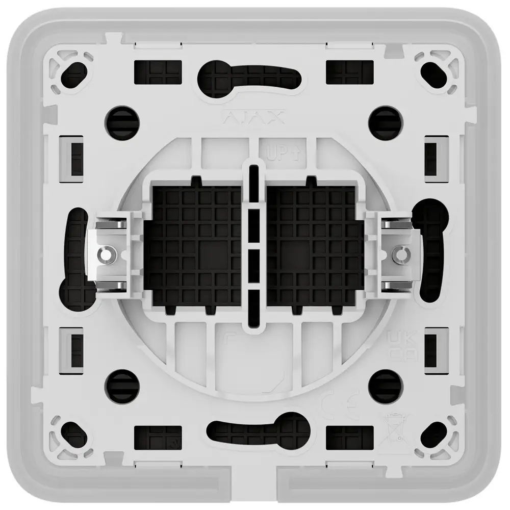 Заглушка монтажної коробки Ajax CoverPlate - Black