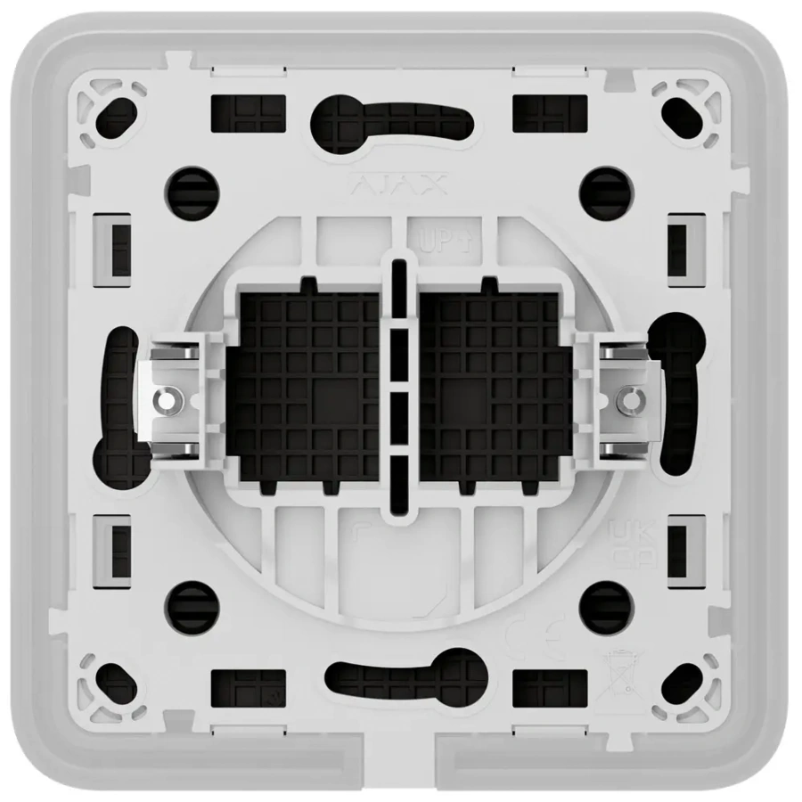Заглушка монтажної коробки Ajax CoverPlate - Black