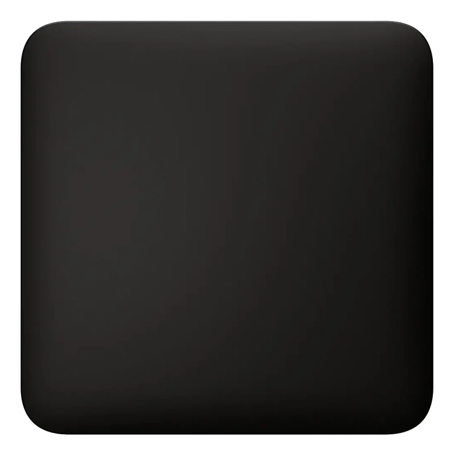 Заглушка монтажної коробки Ajax CoverPlate - Black