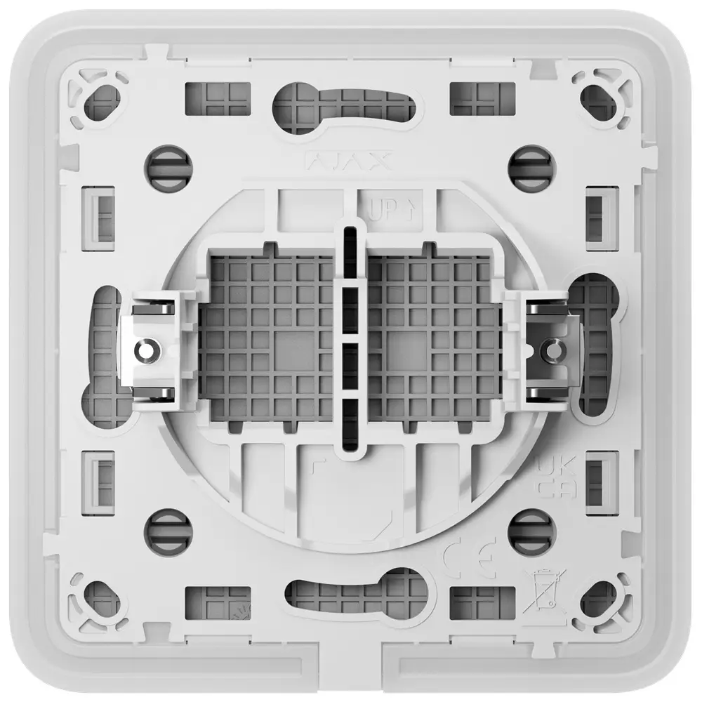 Заглушка монтажної коробки Ajax CoverPlate - Fog