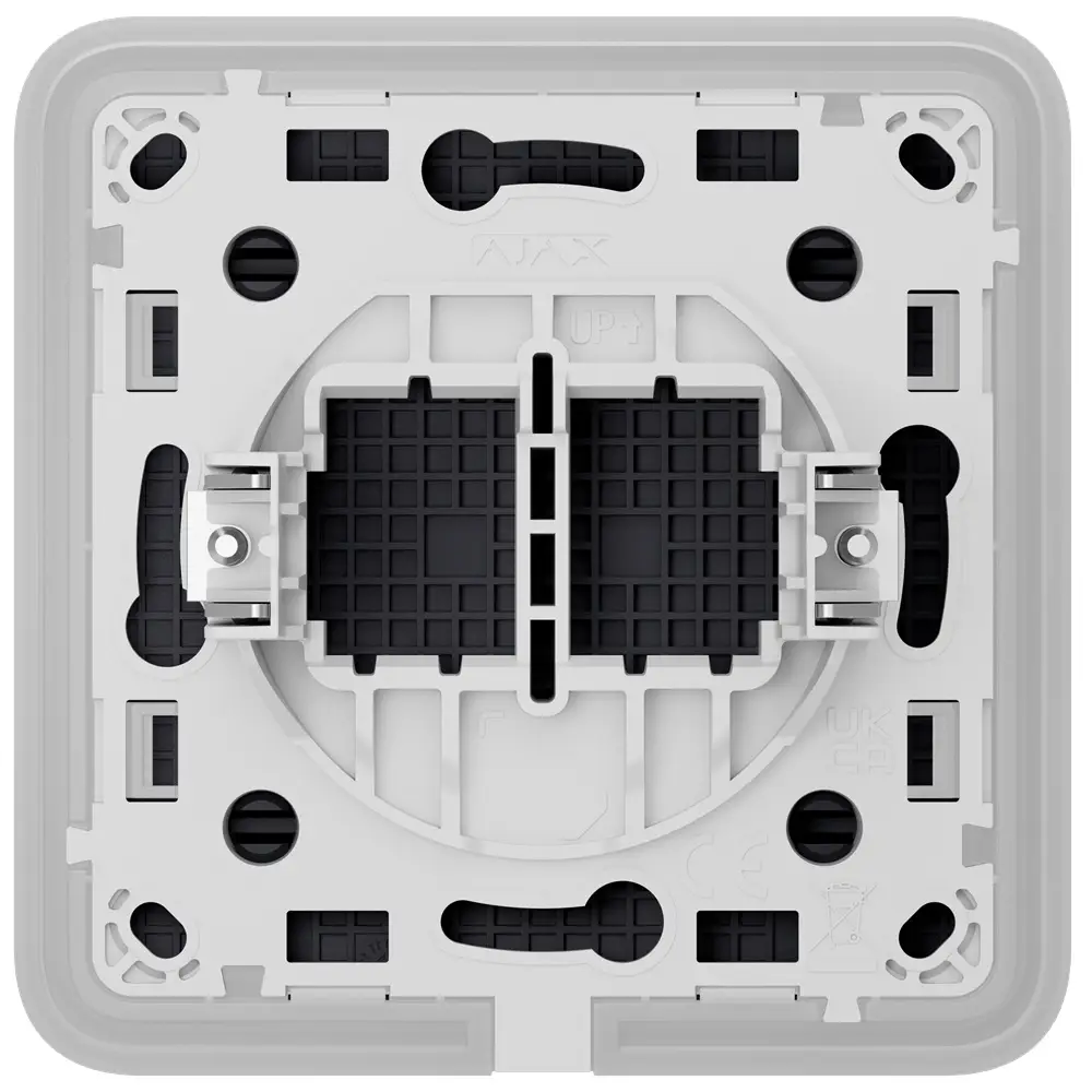 Заглушка монтажної коробки Ajax CoverPlate - Graphite