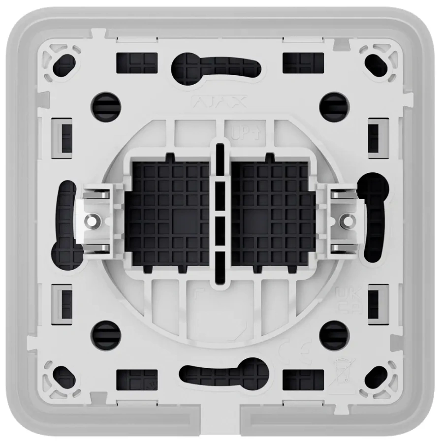 Заглушка монтажної коробки Ajax CoverPlate - Graphite