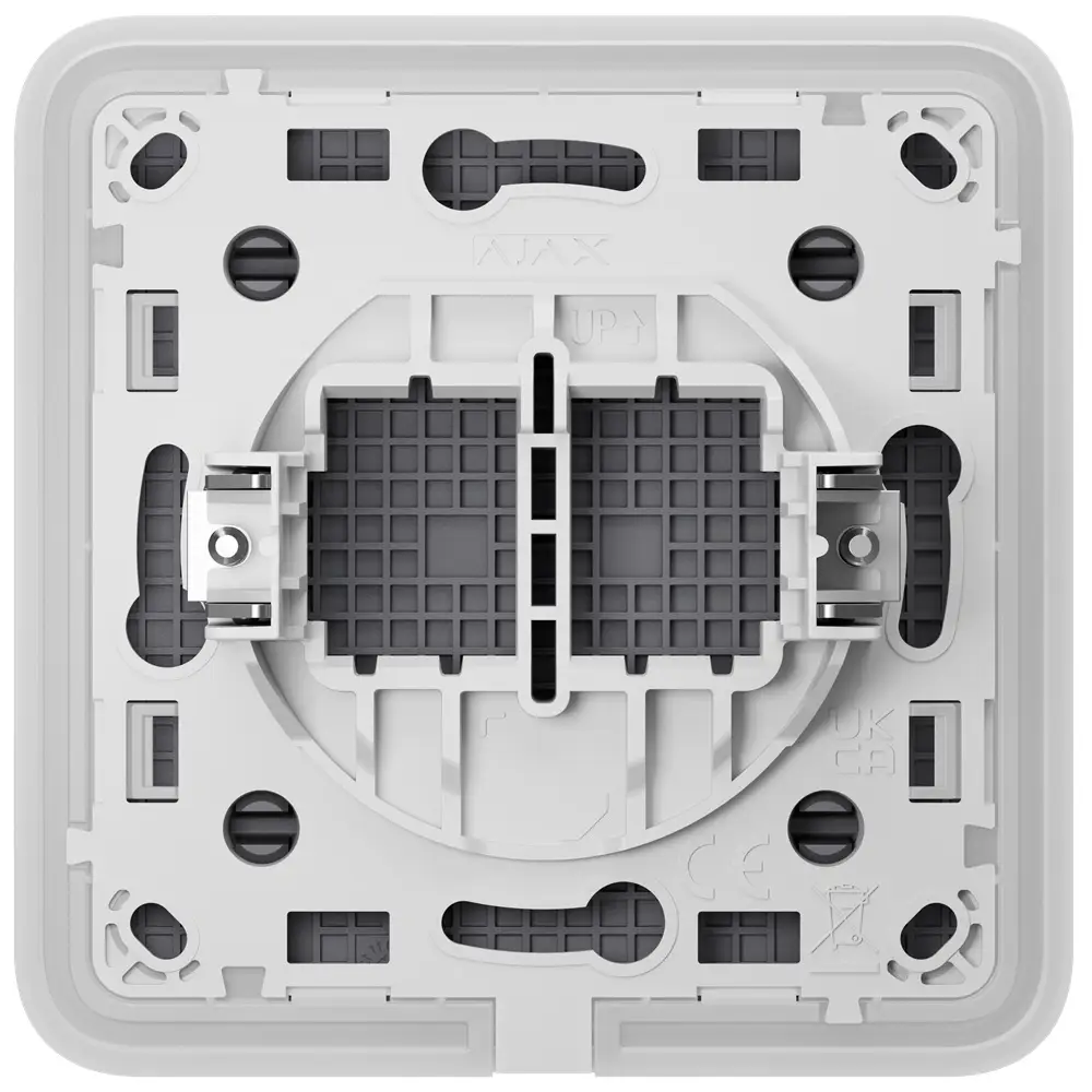 Заглушка монтажної коробки Ajax CoverPlate - Grey