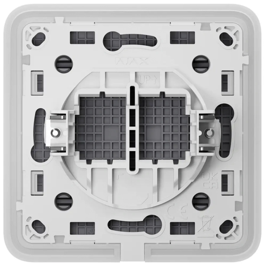 Заглушка монтажної коробки Ajax CoverPlate - Grey