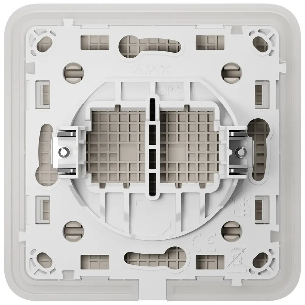 Заглушка монтажної коробки Ajax CoverPlate - Ivory