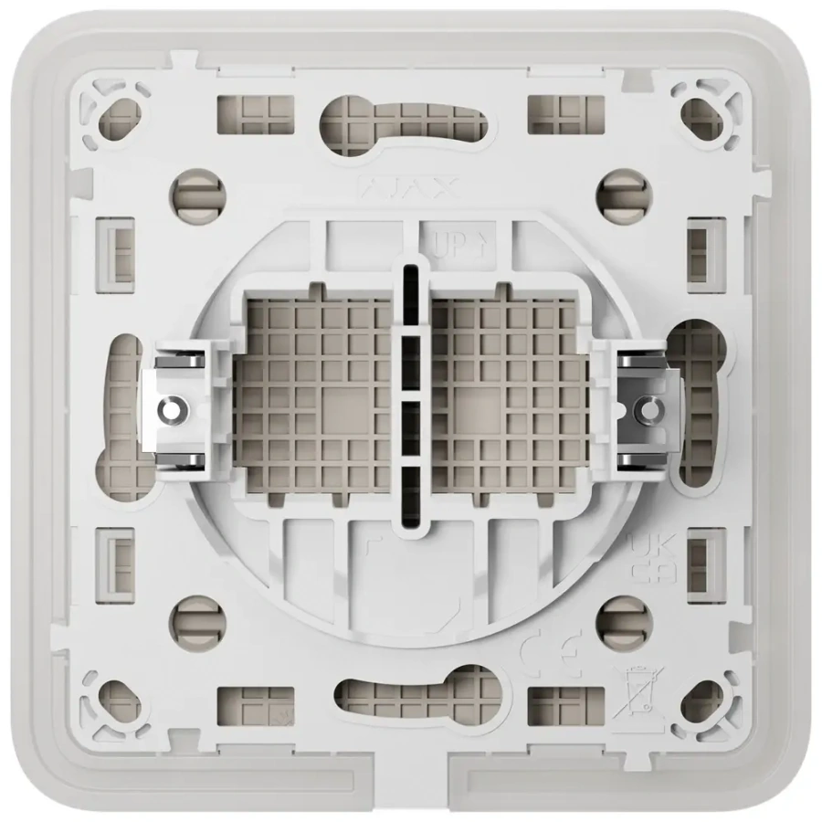 Заглушка монтажної коробки Ajax CoverPlate - Ivory