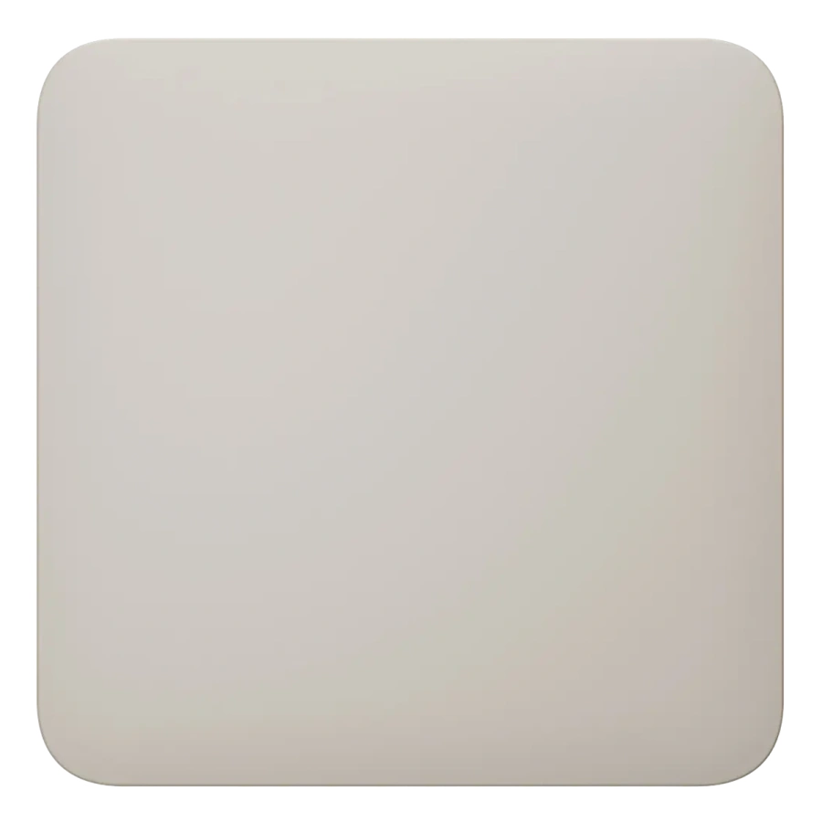 Заглушка монтажної коробки Ajax CoverPlate - Ivory