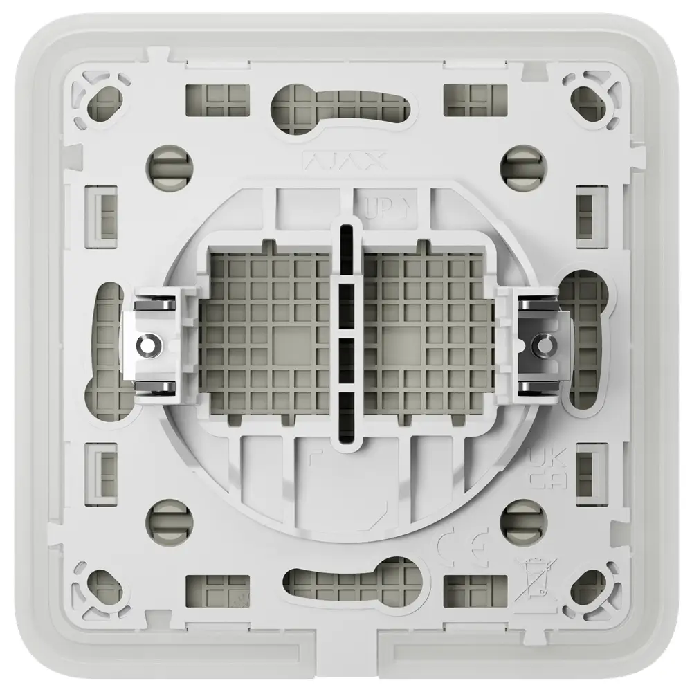 Заглушка монтажної коробки Ajax CoverPlate - Oyster