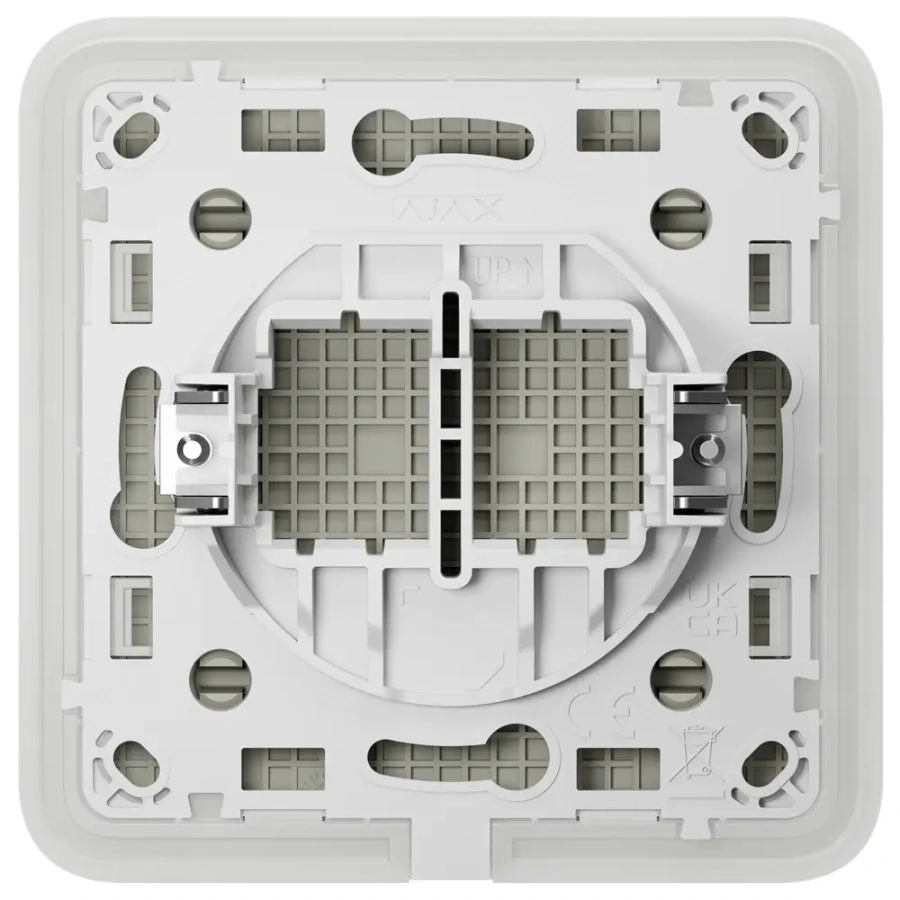 Заглушка монтажної коробки Ajax CoverPlate - Oyster