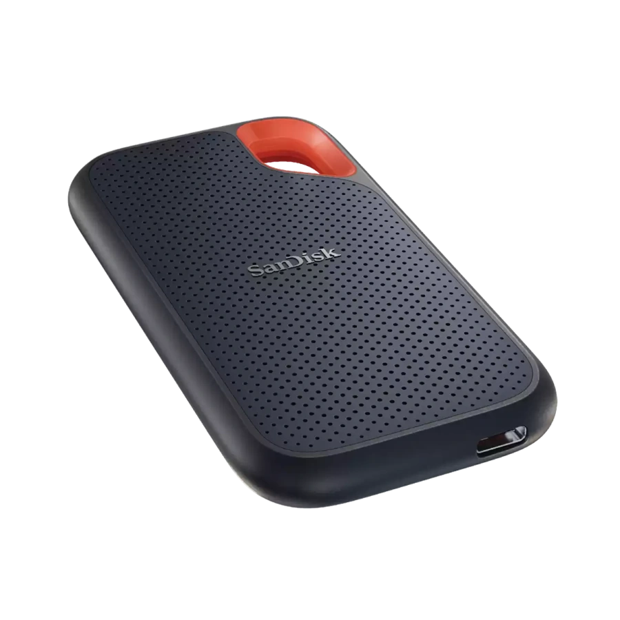 Зовнішній SSD накопичувач SanDisk Extreme Portable V2 1TB - Black (SDSSDE61-1T00-G25)