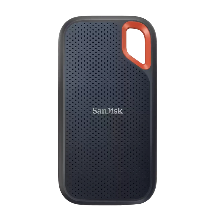 Зовнішній SSD накопичувач SanDisk Extreme Portable V2 1TB - Black (SDSSDE61-1T00-G25)
