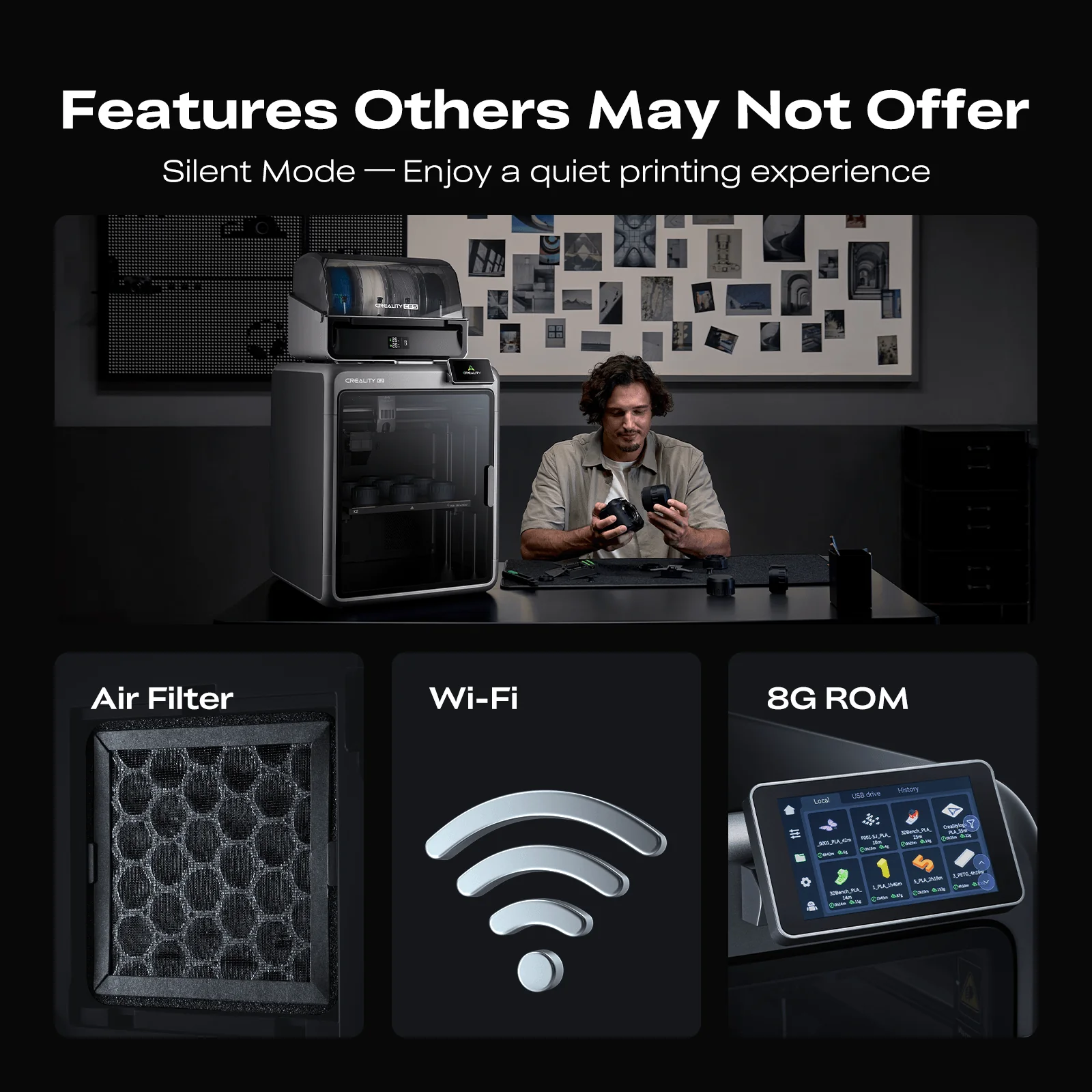 3D-принтер Creality K2 Combo