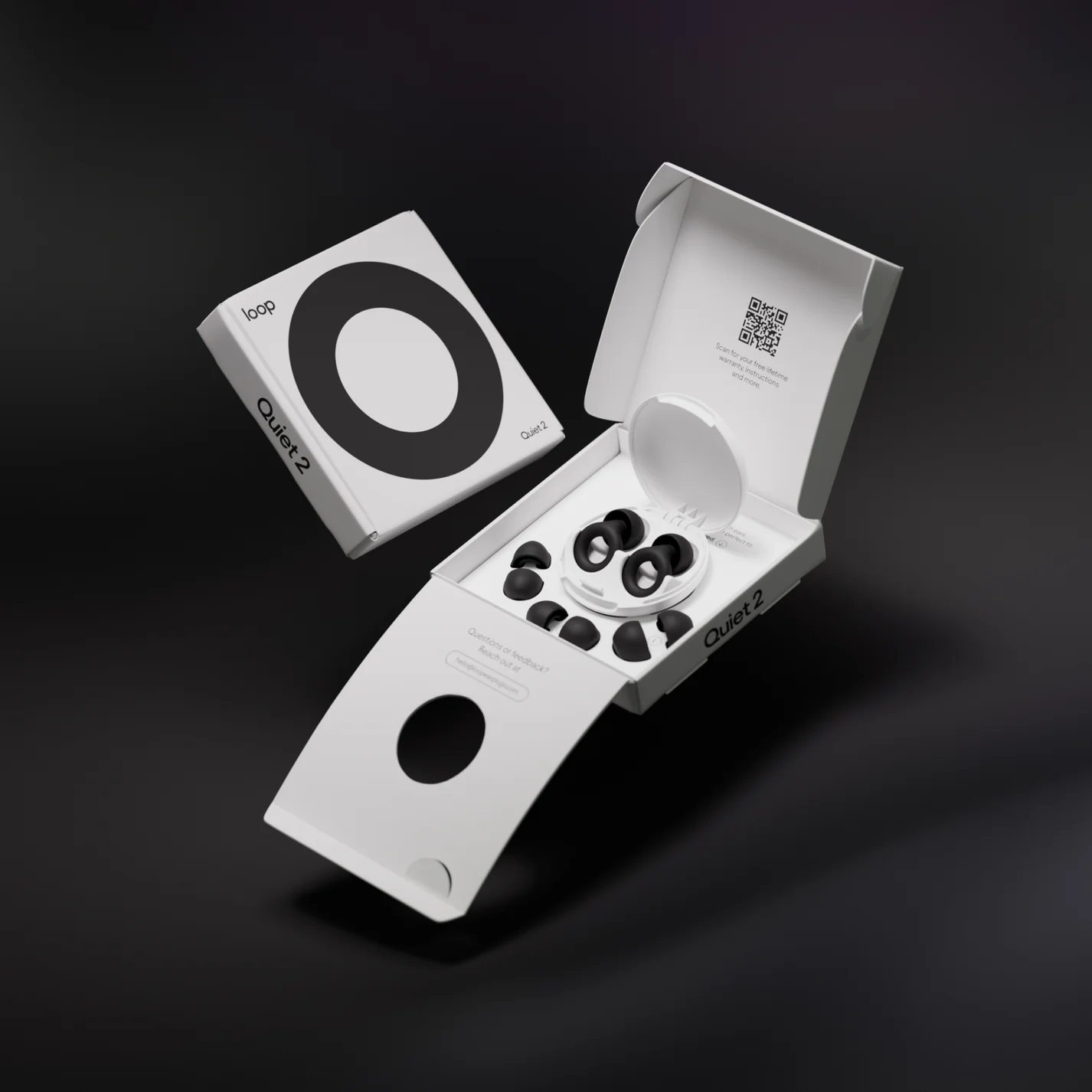 Беруши для сна Loop Quiet 2 - Black