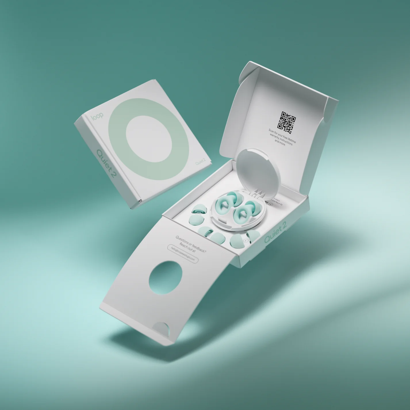 Беруши для сна Loop Quiet 2 - Mint (46599252869353)