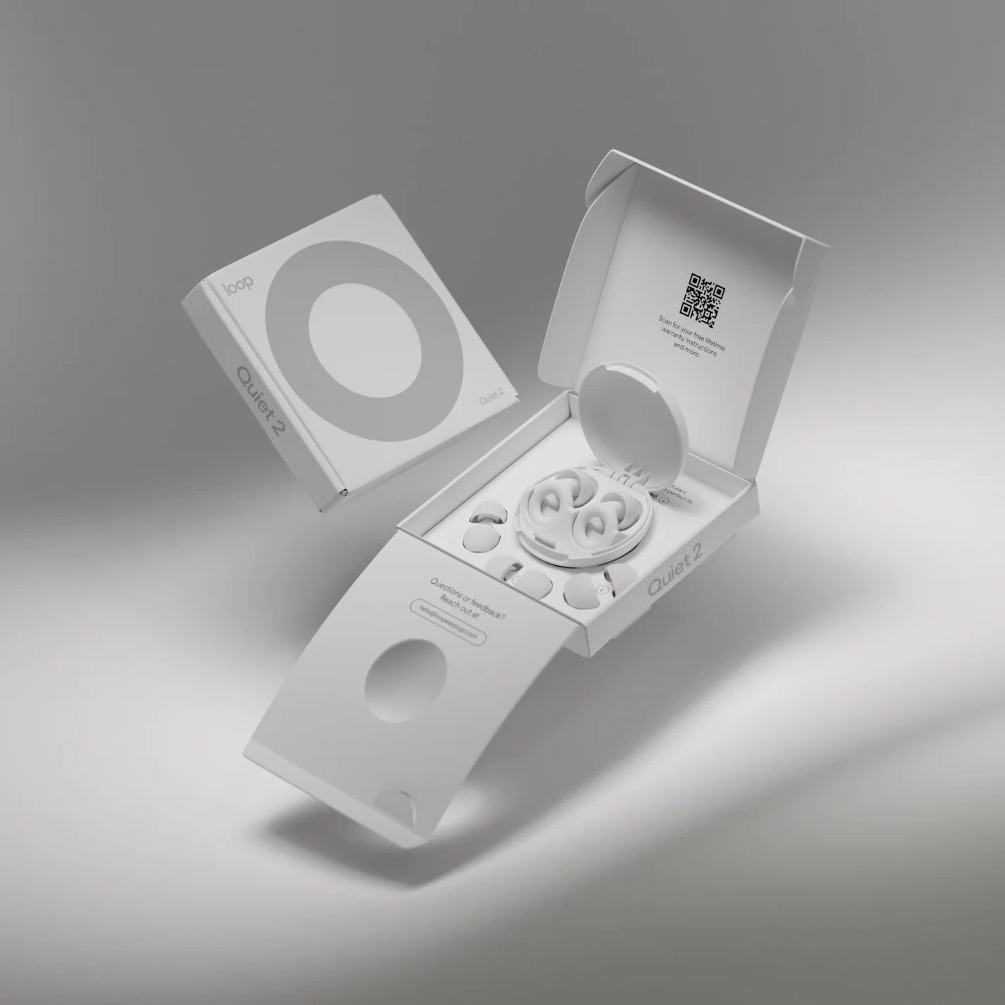 Беруши для сна Loop Quiet 2 - White (46599252771049)