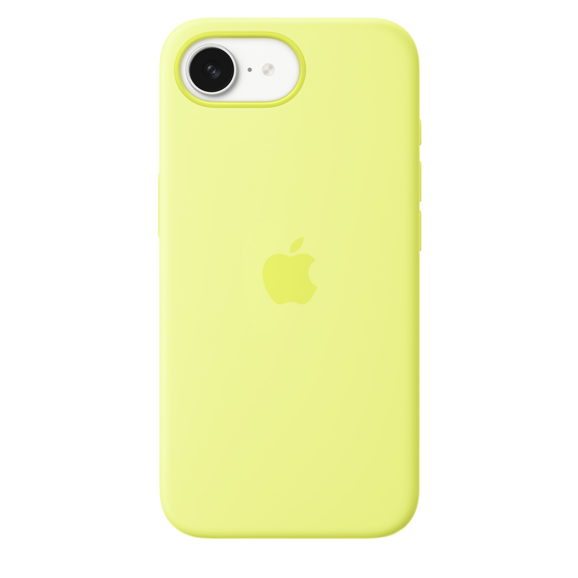 Чехол Apple iPhone 16e Silicone Case – Neon Yellow (MGYW4)