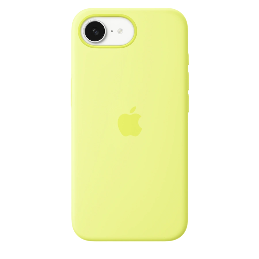 Чохол Apple iPhone 16e Silicone Case – Neon Yellow (MGYW4)