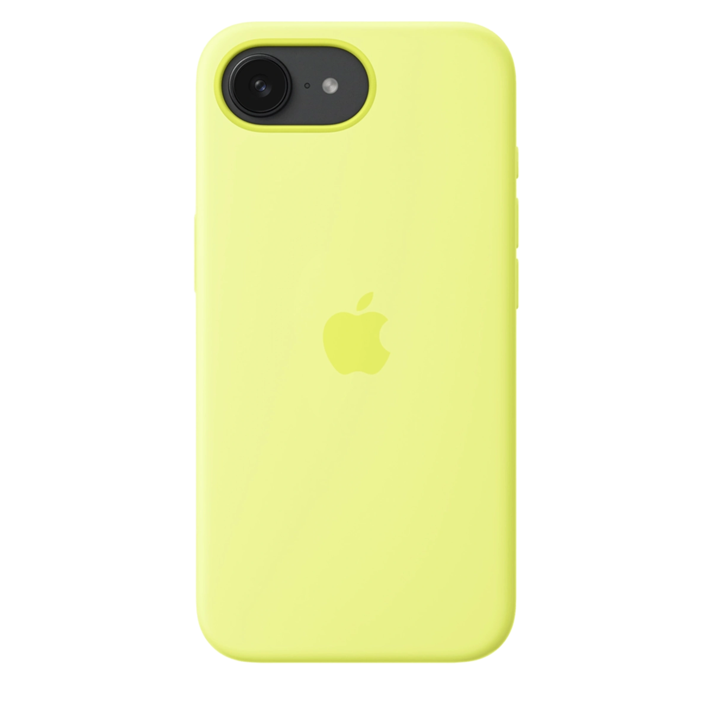 Чехол Apple iPhone 16e Silicone Case – Neon Yellow (MGYW4)