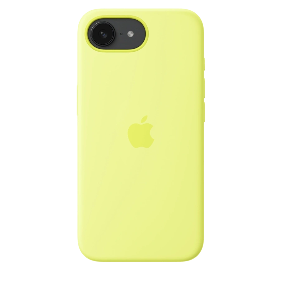 Чохол Apple iPhone 16e Silicone Case – Neon Yellow (MGYW4)