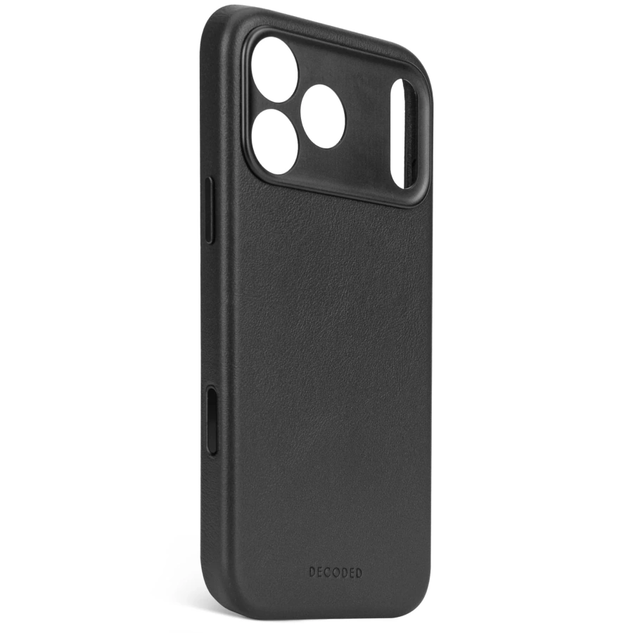 Чехол DECODED Leather Case for iPhone 17 Pro Max - Black (D26IPO17PMBC1BK)