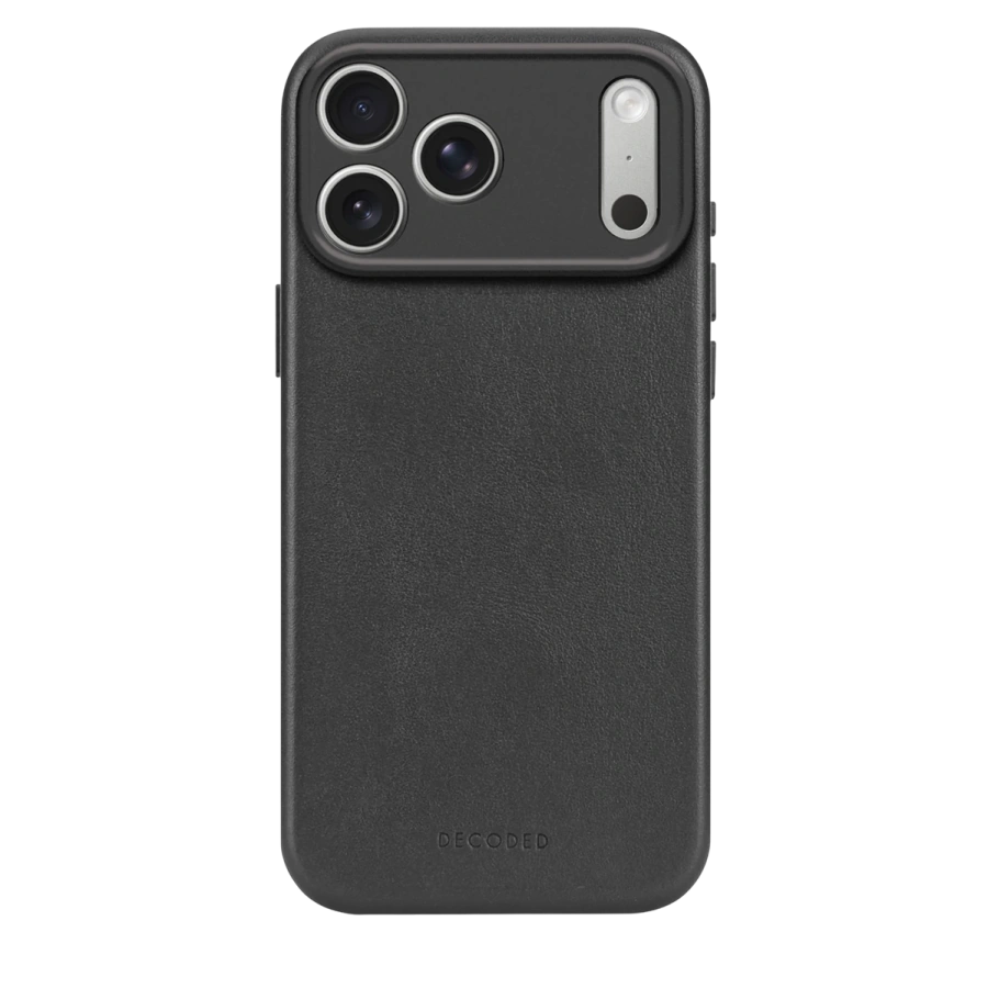 Чехол DECODED Leather Case for iPhone 17 Pro Max - Black (D26IPO17PMBC1BK)