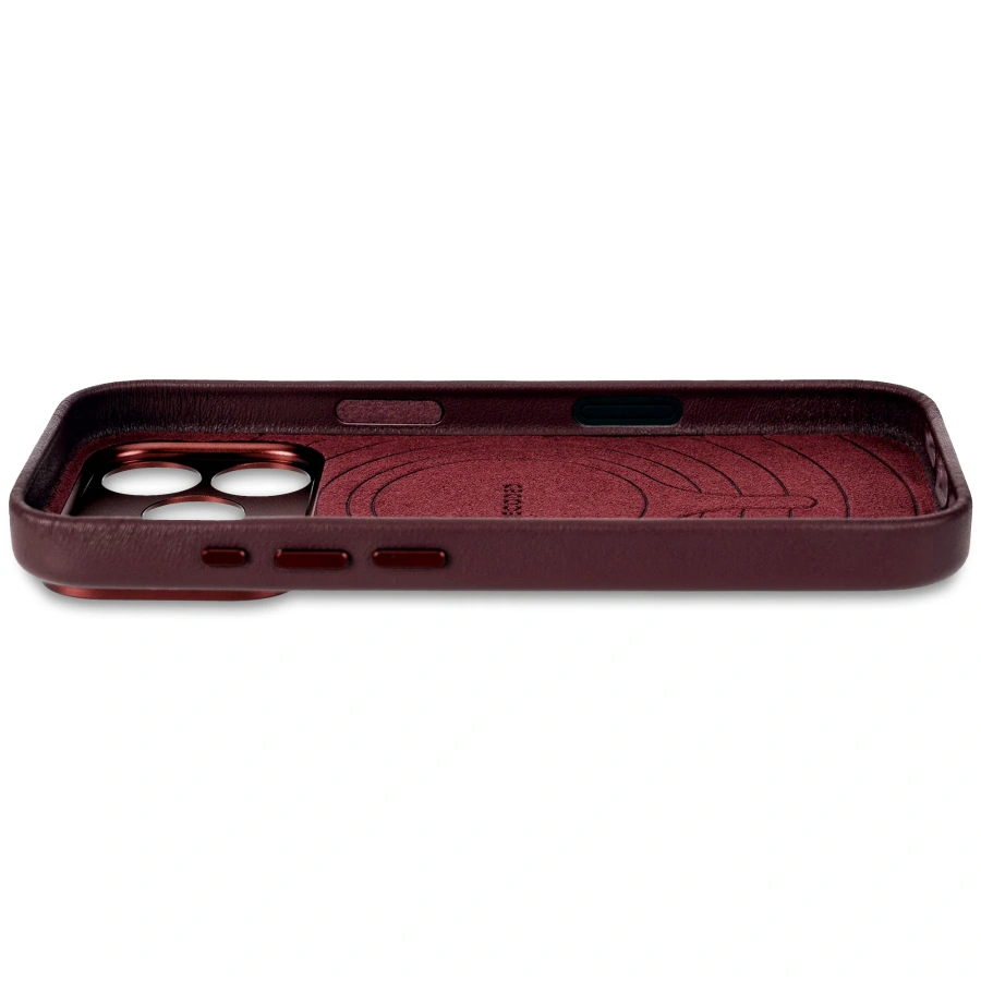 Чехол DECODED Leather Case for iPhone 17 Pro Max - Burgundy (D26IPO17PMBC1DY)