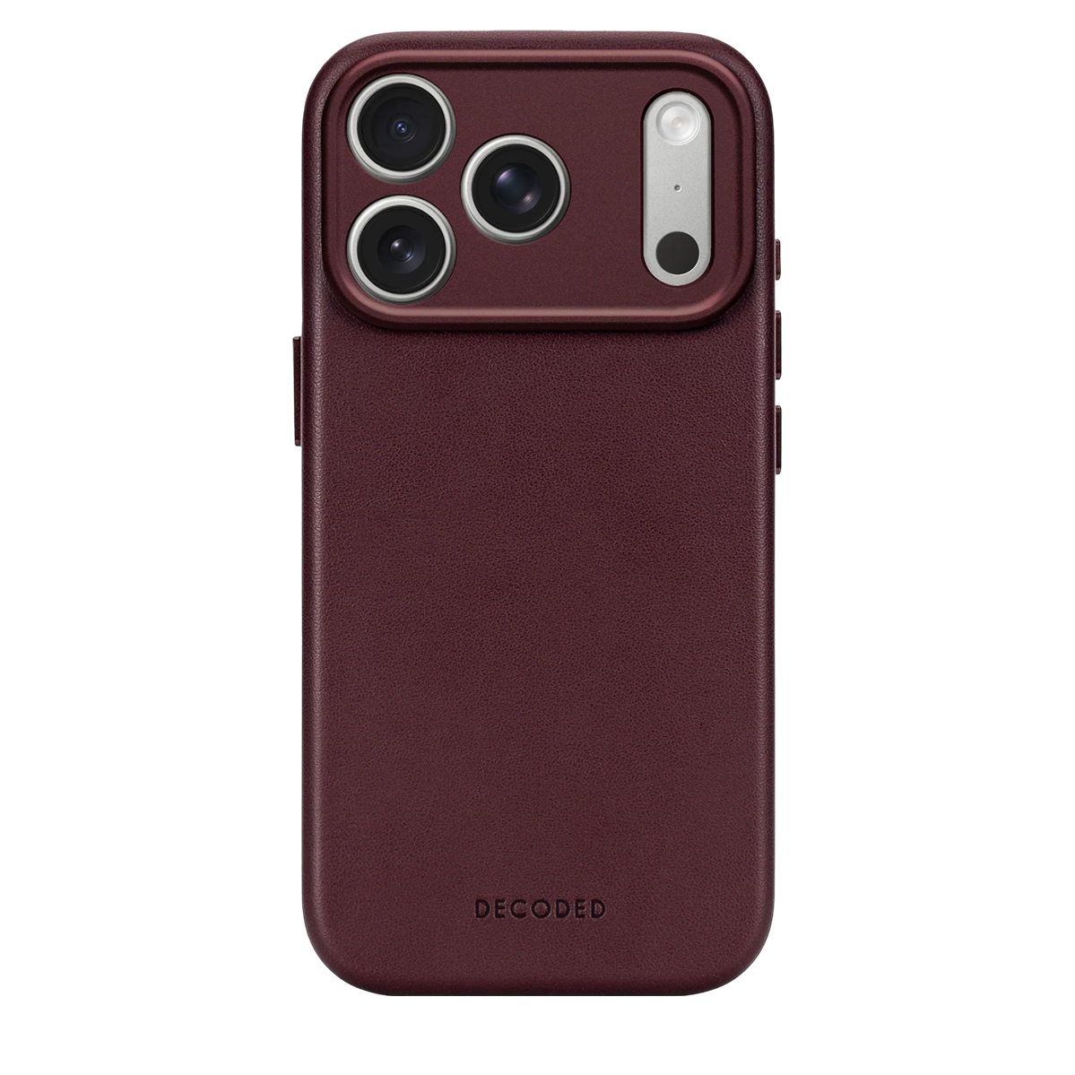Чохол DECODED Leather Case for iPhone 17 Pro Max - Burgundy (D26IPO17PMBC1DY)