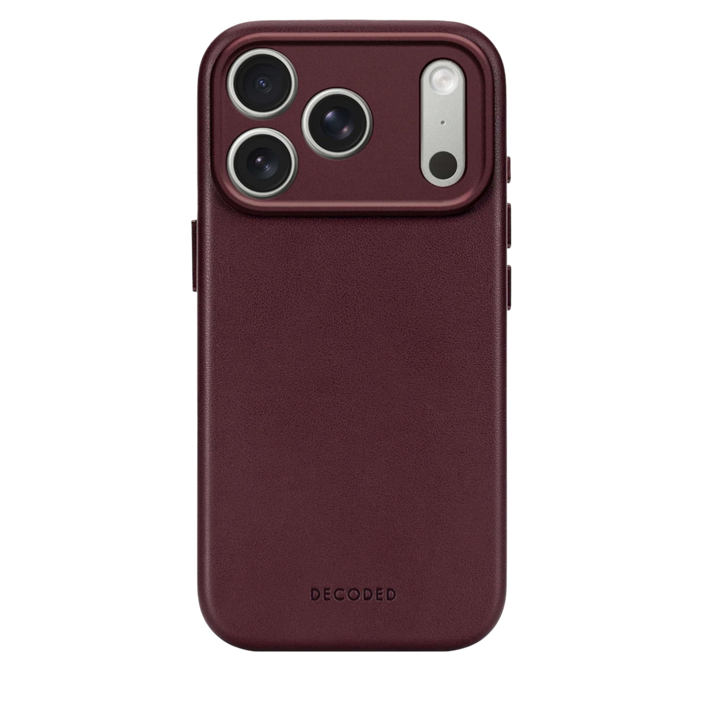 Чохол DECODED Leather Case for iPhone 17 Pro Max - Burgundy (D26IPO17PMBC1DY)