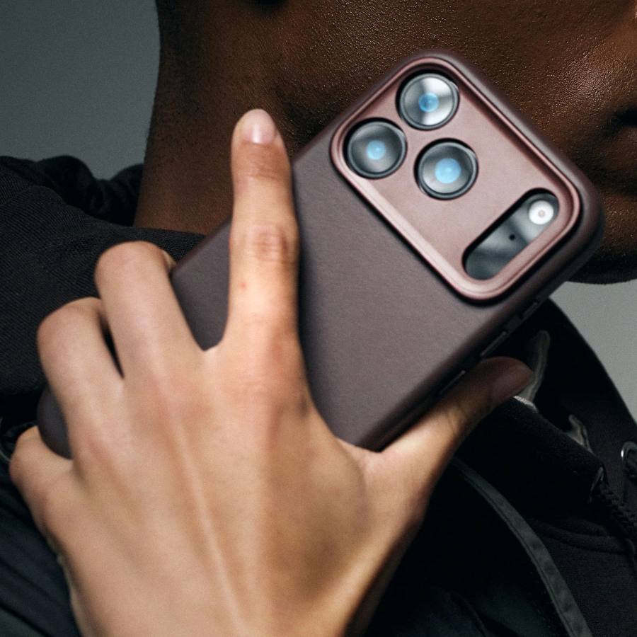 Чехол DECODED Leather Case for iPhone 17 Pro Max - Chocolate Brown (D26IPO17PMBC1CN)
