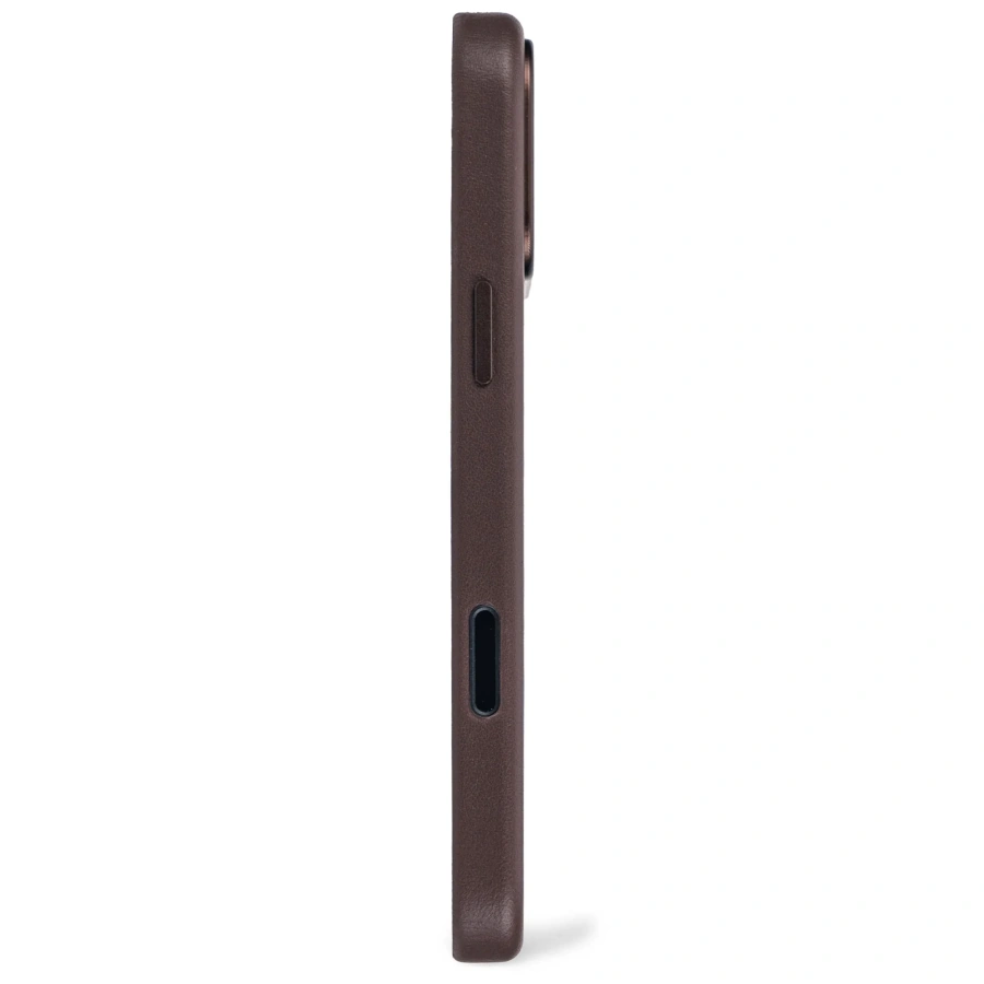 Чехол DECODED Leather Case for iPhone 17 Pro Max - Chocolate Brown (D26IPO17PMBC1CN)