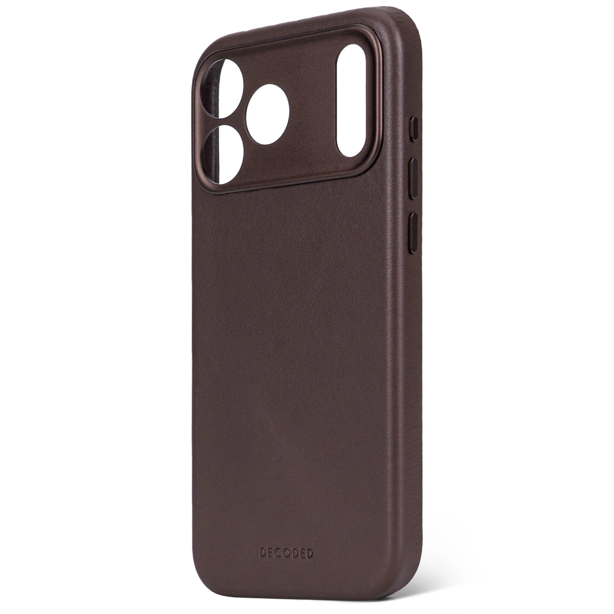 Чохол DECODED Leather Case for iPhone 17 Pro Max - Chocolate Brown (D26IPO17PMBC1CN)