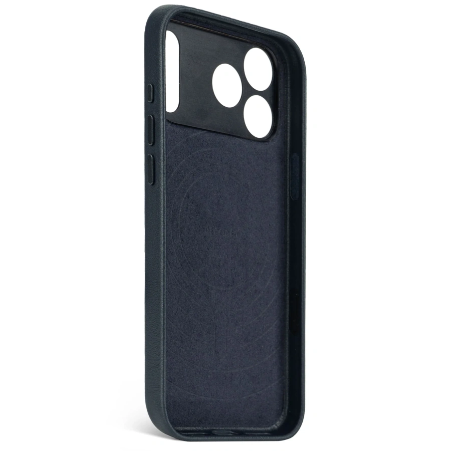 Чехол DECODED Leather Case for iPhone 17 Pro Max - Navy Shadow (D26IPO17PMBC1NW)