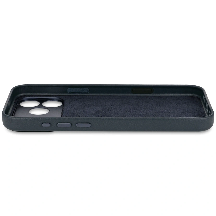 Чехол DECODED Leather Case for iPhone 17 Pro Max - Navy Shadow (D26IPO17PMBC1NW)