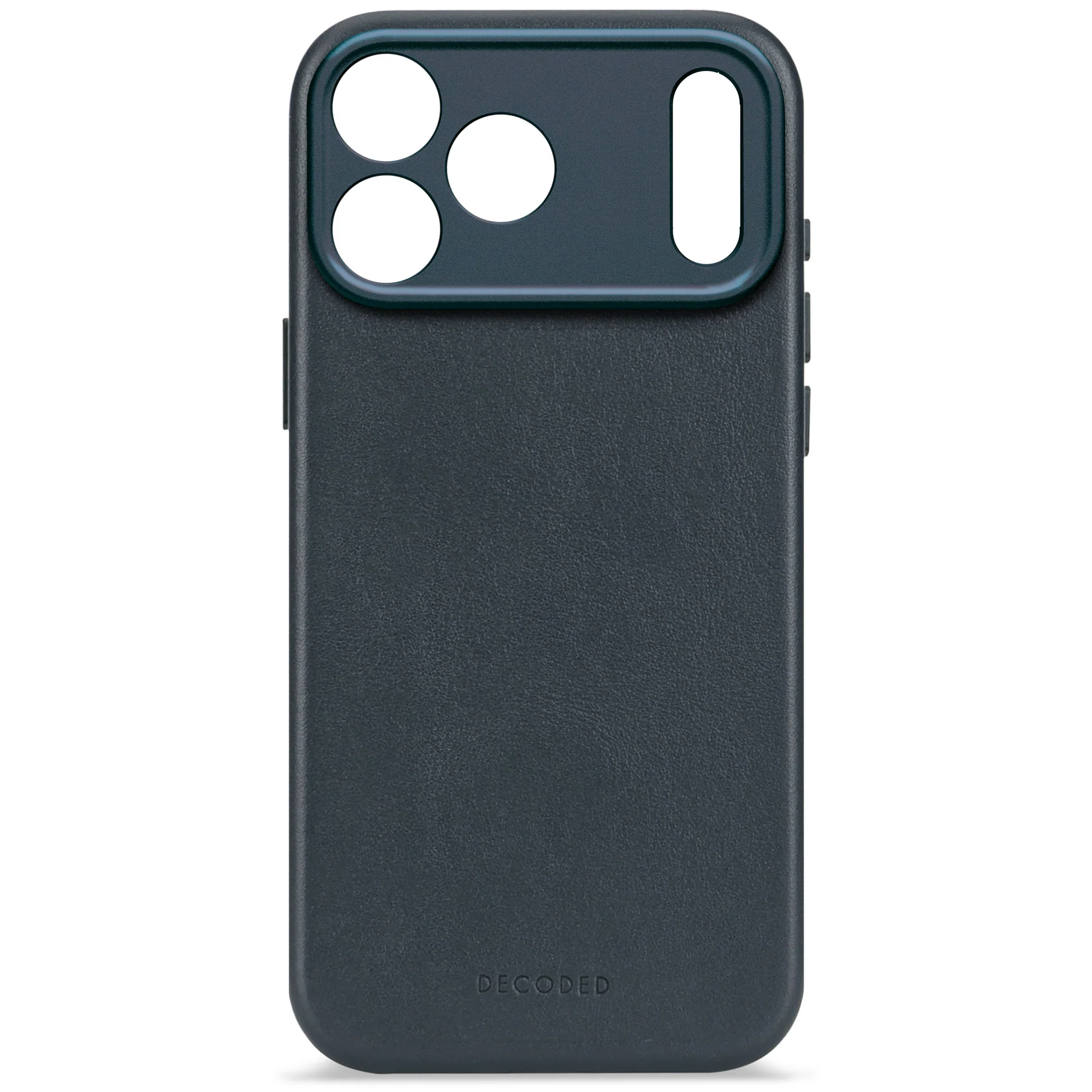 Чохол DECODED Leather Case for iPhone 17 Pro Max - Navy Shadow (D26IPO17PMBC1NW)