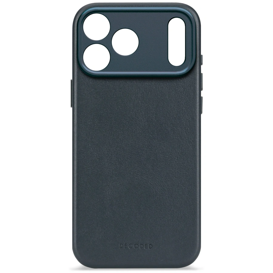 Чехол DECODED Leather Case for iPhone 17 Pro Max - Navy Shadow (D26IPO17PMBC1NW)