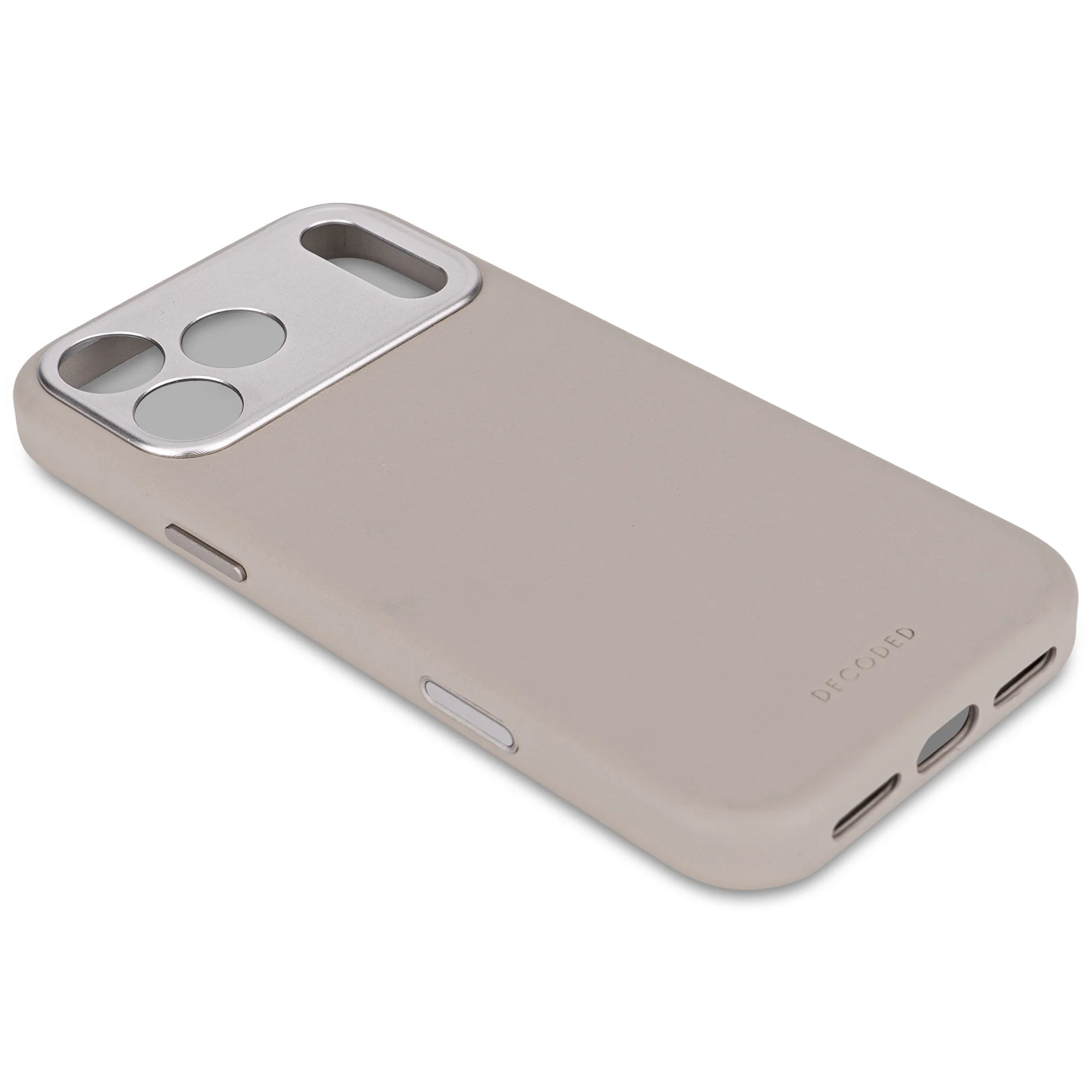 Чохол DECODED Leather Case for iPhone 17 Pro Max - Solid Clay (D26IPO17PMBC1SY)