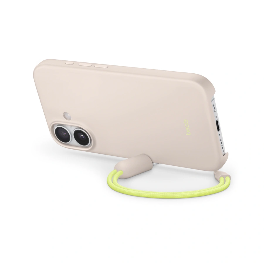 Чехол для iPhone 17 Beats Kickstand Case with MagSafe and Camera Control - Lime Stone (MGTL4)