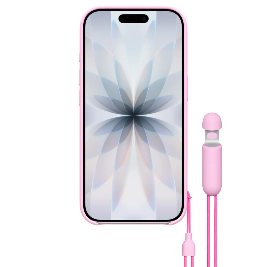 Чехол для iPhone 17 Beats Kickstand Case with MagSafe and Camera Control - Pebble Pink (MGY64)